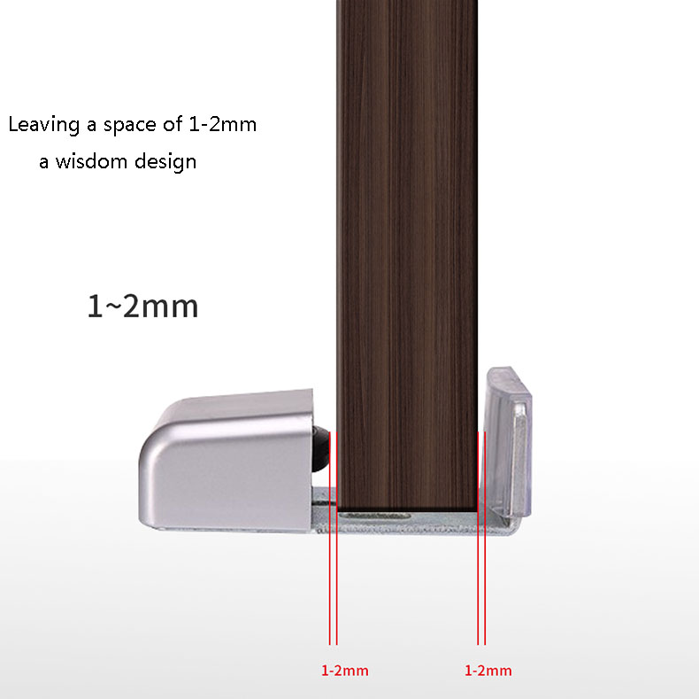 Door Floor Guide 1-4cm Adjustable